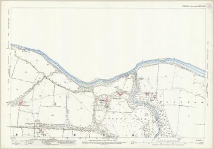 Yorkshire XIII.9 (includes: Egglestone Abbey; Rokeby; Westwick; Whorlton) - 25 Inch Map