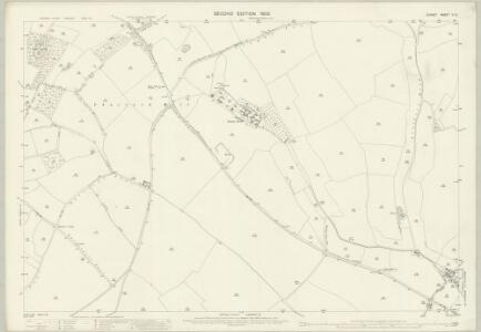 Dorset V.12 (includes: Castleton; Nether Compton; Sandford Orcas; Sherborne; Trent) - 25 Inch Map