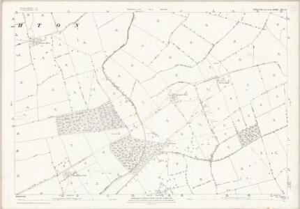 Yorkshire CXCI.12 (includes: Deighton; Escrick; Wheldrake) - 25 Inch Map