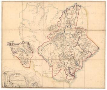 Sketch of the the county of Sutherland showing the boundaries & divisions of the earldom of Sutherland.