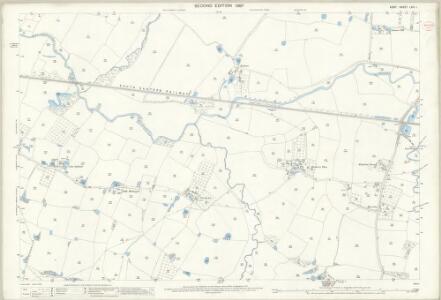 Kent LXIII.1 (includes: Headcorn; Staplehurst) - 25 Inch Map