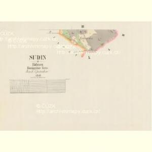 Sudin - c7525-1-002 - Kaiserpflichtexemplar der Landkarten des stabilen Katasters