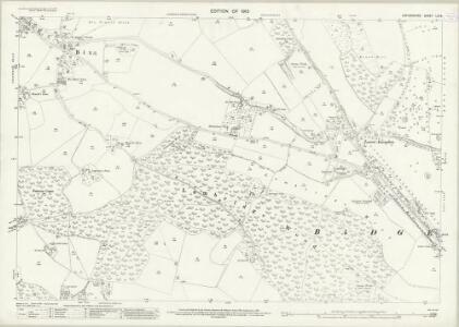 Oxfordshire LIII.8 (includes: Badgemore; Bix; Henley on Thames; Rotherfield Greys) - 25 Inch Map