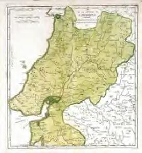 Mapa de la provincia de Estremadura