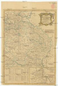 A map of Bohemia, Moravia, Silesia, Lussatia, with great part of Saxony & Brandenburg, shewing the present seat of war, in Germany