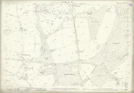 Sussex XIV.9 (includes: Horsham Rural; Lower Beeding; Nuthurst) - 25 Inch Map