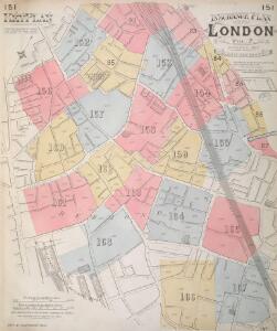 Insurance Plan of London Vol. VII: Key Plan