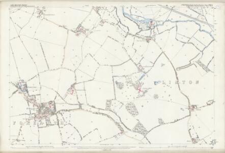 Suffolk LXXII.6 (includes: Foxearth; Liston; Long Melford) - 25 Inch Map