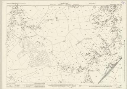 Worcestershire XVI.9 (includes: Bromsgrove; Tutnall and Cobley) - 25 Inch Map