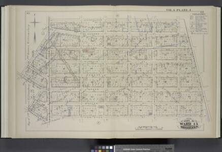Vol. 6. Plate, I. [Map bound by Conselyea St., Bushwick Ave., Ten Eyck St., S. Second St., Eleventh St., Grand St., Tenth St., Union Ave.; Including N. Second St., Devoe St., Ainslie St., Hope St., Powers St., S. First St., Maujer St., Lorimer St., Leona