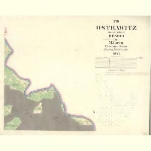 Ostrawitz - m2189-1-019 - Kaiserpflichtexemplar der Landkarten des stabilen Katasters