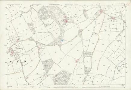 Somerset XXXVII.14 (includes: Holford; Stogursey; Stringtson) - 25 Inch Map