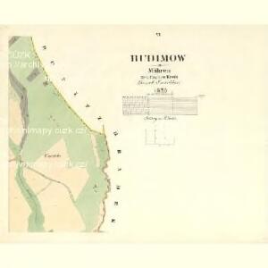 Rudimow - m2635-1-006 - Kaiserpflichtexemplar der Landkarten des stabilen Katasters
