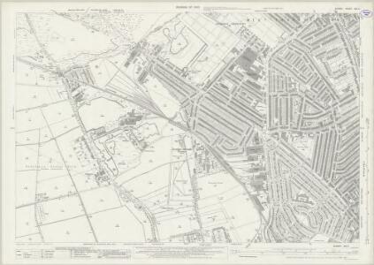 Surrey XIV.5 (includes: Beddington; Croydon St John The Baptist; Mitcham) - 25 Inch Map