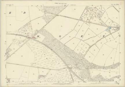 Dorset XLVIII.3 (includes: Moreton; Owermoigne; Woodsford) - 25 Inch Map