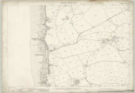 Cornwall III.11 (includes: Bude Stratton; Kilkhampton) - 25 Inch Map