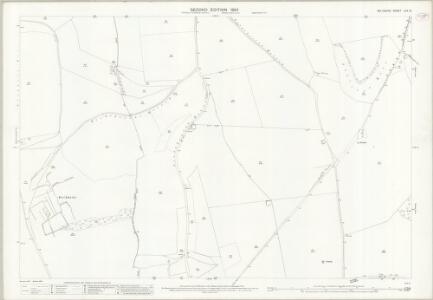 Wiltshire LXX.12 (includes: Bishopstone; Broad Chalke) - 25 Inch Map