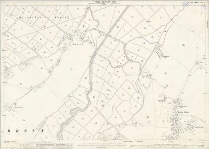 Kent XXXVI.11 (includes: Preston; Wickhambreux) - 25 Inch Map