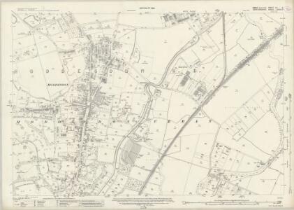 Essex (New Series 1913-) n LI.5 (includes: Hoddesdon) - 25 Inch Map