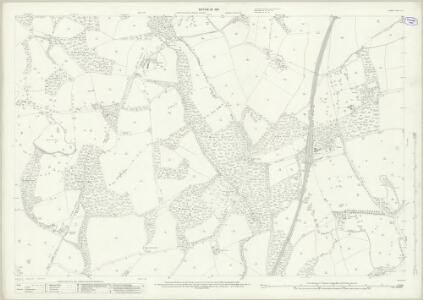 Surrey XL.3 (includes: Capel; Ockley) - 25 Inch Map