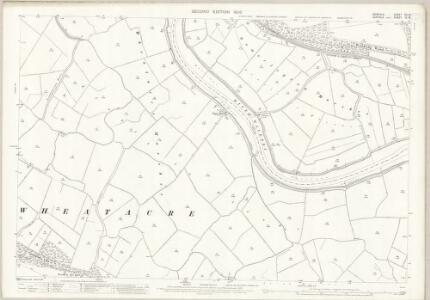 Norfolk XC.13 (includes: Aldeby; Burgh St Peter; Somerleyton; Wheatacre) - 25 Inch Map