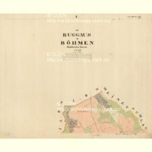 Buggaus - c0678-1-001 - Kaiserpflichtexemplar der Landkarten des stabilen Katasters