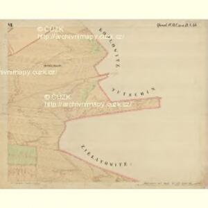 Prerau (Přerow) - m2453-1-015 - Kaiserpflichtexemplar der Landkarten des stabilen Katasters
