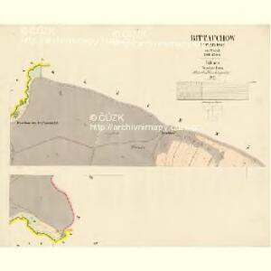 Bittauchow - c0247-1-001 - Kaiserpflichtexemplar der Landkarten des stabilen Katasters