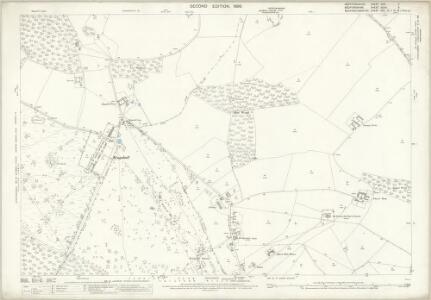 Hertfordshire XXVI.5 (includes: Edlesborough; Ivinghoe; Little Gaddesden; Pitstone; Studham) - 25 Inch Map