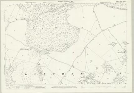 Dorset XXXIV.13 (includes: Lytchett Matravers; Morden; Sturminster Marshall) - 25 Inch Map