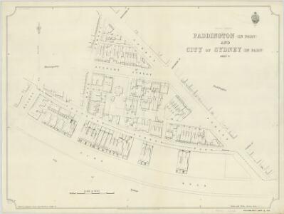 Paddington (in part) & City of Sydney (in part), Sheet 5, 2nd ed. 1893
