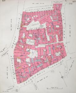 Insurance Plan of City of London Vol. III: sheet 67