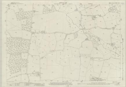 Essex (New Series 1913-) n XVII.1 (includes: Bulmer; Great Henny; Little Henny; Twinstead) - 25 Inch Map