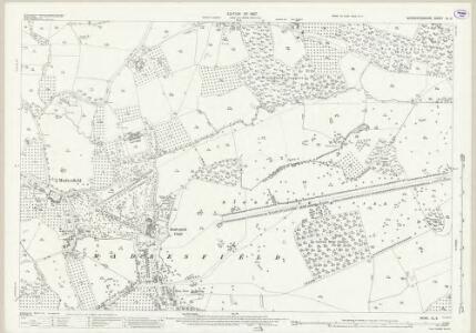 Worcestershire XL.6 (includes: Madresfield; Newland; Powick) - 25 Inch Map
