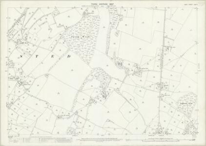 Kent LXVI.2 (includes: Elmsted; Lyminge) - 25 Inch Map