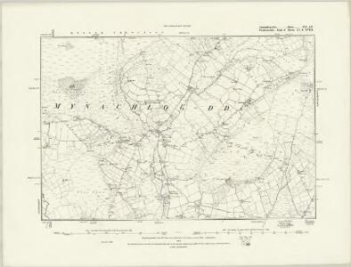 Carmarthenshire XIII.NW - OS Six-Inch Map