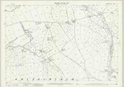 Pembrokeshire XI.4 (includes: Eglwyswrw; Llanfair Nant Gwyn; Whitechurch) - 25 Inch Map