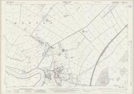 Lincolnshire XLII.4 (includes: Blyton; Gainsborough; Morton; Thonock; Walkeringham; Walkerith) - 25 Inch Map