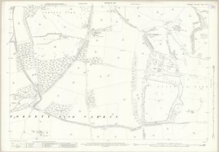 Yorkshire XXV.1 (includes: Forcett With Carkin; Stanwick St John) - 25 Inch Map
