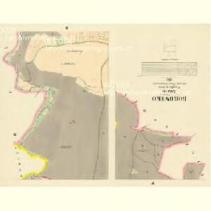 Borowsko - c0399-1-002 - Kaiserpflichtexemplar der Landkarten des stabilen Katasters