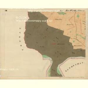 Cwalatitz - m0989-1-008 - Kaiserpflichtexemplar der Landkarten des stabilen Katasters