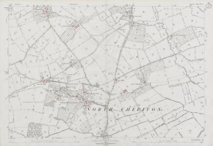 Somerset LXXV.7 (includes: Holton; Horsington; Maperton; North Cheriton) - 25 Inch Map