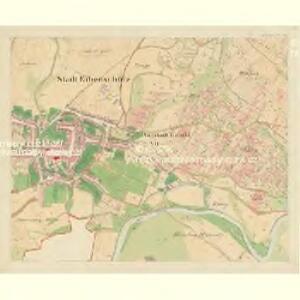 Eibenschitz (Evancice) - m1001-1-006 - Kaiserpflichtexemplar der Landkarten des stabilen Katasters
