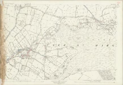 Shropshire LXV.14 (includes: Abdon; Clee St Margaret; Heath; Stoke St Milborough) - 25 Inch Map