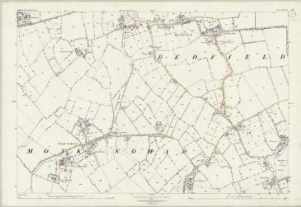 Suffolk XLVIII.6 (includes: Bedfield; Monk Soham) - 25 Inch Map