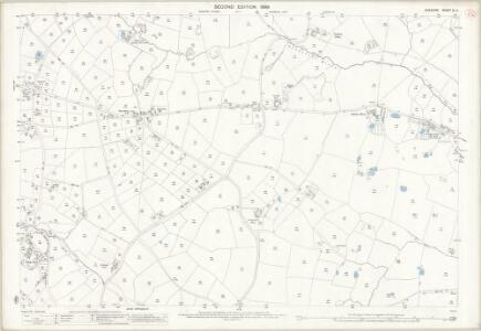 Cheshire XL.11 (includes: Little Budworth; Marton) - 25 Inch Map