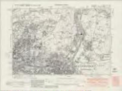Lancashire CV.NE - OS Six-Inch Map