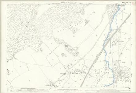 Kent LV.7 (includes: Crundale; Godmersham; Wye) - 25 Inch Map