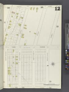 Brooklyn Vol. A Plate No. 12 [Map bounded by 92nd St., 93rd St., 94th St., 95th St.; Including 2nd Ave., 3rd Ave., 4th Ave.]