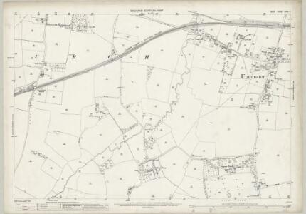 Essex (1st Ed/Rev 1862-96) LXXV.5 (includes: Hornchurch; Upminster) - 25 Inch Map